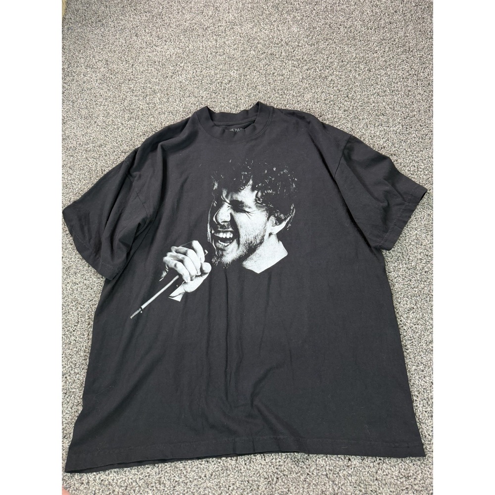Jack Harlow Portrait Short Sleeve T Shirt Men's Size XL Black